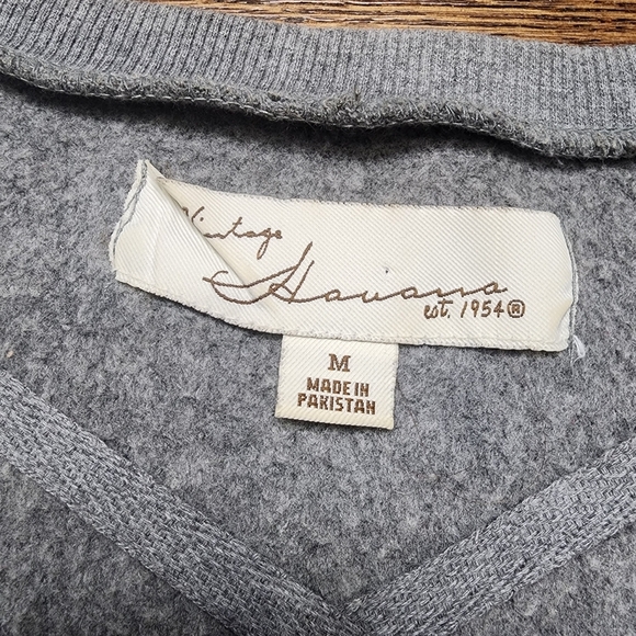 Vintage Havana Gray Patterned Sweater - Picture 5 of 8